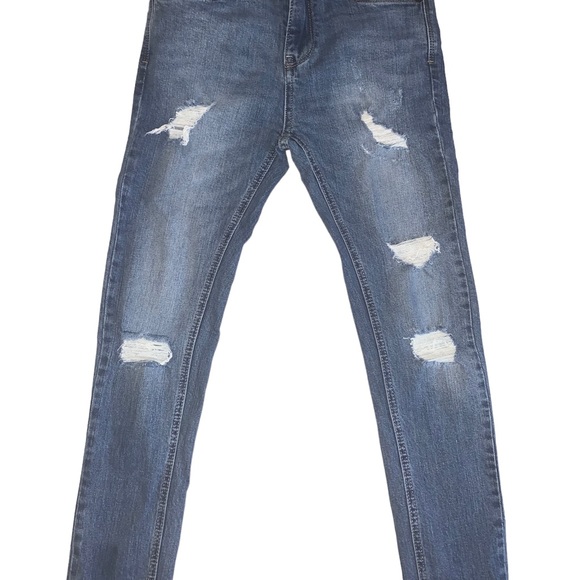 ⭐️PRICE IS FIRM⭐️ Men’s Empyre Verge Lap Blue Distressed Tapered Skinny Jeans - Picture 5 of 14